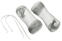 Plumb Pak PP820-44 Lint Trap with Twist Tie, 10 in H X 7 in W, Aluminum