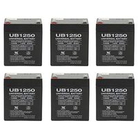 Universal Power Group 12V 5AH SLA Replacement Battery for Casil MH26038-6 Pack