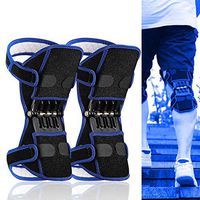 Joint Support Knee Pads Recovery Brace - Non-Slip Pain Relief Knee Lift Leg Band - Protective Sports Knee Stabilizer Pads (1 Pair)