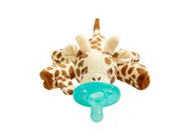 Philips Avent Soothie Snuggle Pacifier, 0-3 Months, Giraffe, SCF347/01