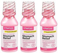Topcare Stomach Relief Regular Strength 8 fl oz Each Bottle (Pack of 3)