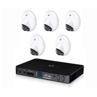 UniFi Video Camera UVC-G3-DOME-5 Pre-Configured 1080p with Infrared with Unifi Network Video Recorder 2TB UVC-NVR-2TB Hard Drive - Ready to Install -