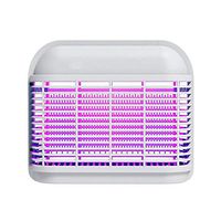 Mosquito Lamp, Mosquito Killer Lamp Plug-in Type LED Light Source Electric Shock Hang ABS Silent Efficient Indoor, ABS GAOFENG (Color : White, Size : 30.5x10.8x26cm)