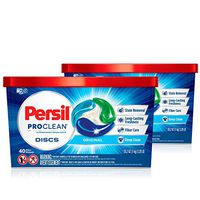 Persil ProClean Discs Laundry Detergent, Original, 40 Count, Pack of 2