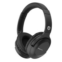 PowerLocus P4 Bluetooth Headphones Over-Ear, 30h Playtime, Over Ear Wireless Headphones w/Case, HD Stereo Headset, Wireless and Wired Headphone with Microphone CVC6.0 for Cell Phones/Tablet/TV (Black)