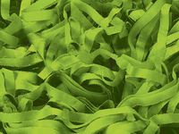 GJS_Oasis Green Gift Basket Shred Shredded Tissue Paper Filler Display Bedding (2 oz Bag)