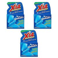 X 14 268011 Automatic Toilet Bowl Cleaner, Blue Plus Fragrance (3 Pack)