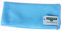 10/Pack Unger Industrial Mf40B Color Micro Fiber Cloth Blue 10 Pack