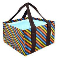 Blancho Bedding 11L Portable Folding Wash Basin Leak-Proof Foldable Bucket Footbath Basin, Rectangle #59