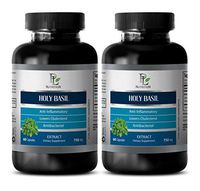 Antioxidant Vitamins for Woman - HOLY Basil Extract (Dietary Supplement) - Holy Basil Extract - 2 Bottles 120 Capsules