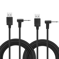 BENSN (2 Pack) Replacement USB to DC 2.5mm Fast Charger Cable, Rechargeable Device Power Charging Cord Wands Chargers, Suitable for Multiple USB Devices