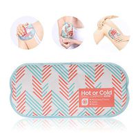 Hilph® Reusable Gel Ice Pack for Injuries, Soft Hot Cold Ice Pack for Muscles, Flexible Gel Cold Pack Helps Sooth Pain Relief, Rehabilitation Like Shoulder, Upper/Lower Back, Knee, Neck - Medium