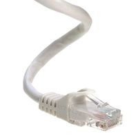 Cables Direct Online Snagless Cat6 Ethernet Network Patch Cable White 200 Feet
