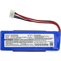 Cameron Sino Battery For JBL GSP1029102A; Fits JBL Charge 3 2016,Charge 3 2016 Version; Li-Polymer 3.70V 6000mAh/22.20Wh