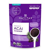 Navitas Organics Acai Powder, 4 oz. Bag — Organic, Non-GMO, Freeze-Dried, Gluten-Free