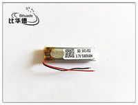 BIHUADE 3.7V 500MAH 601452 Lithium Polymer Li-Po Rechargeable Battery for DIY Mp3 MP4 MP5 GPS
