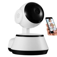 Wireless IP Camera, 720P Secure High-Definition Infrared Night Vision WiFi Network Intelligent Surveillance Cameras House Guarding Helper
