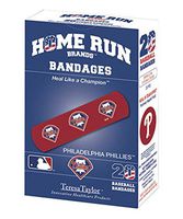 Philaldelphia Phillies Bandages (Band-aids) One Size, One box