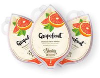 Grapefruit All Natural Soy Wax Melts 3 Pack - 3 Highly Scented 3 Oz. Bars - Made with Responsibly Sourced Soy and Essential Fragrance Oils - Phthalate & Paraffin Free, Vegan, Non-Toxic