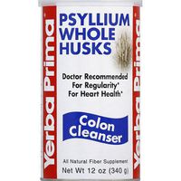 Yerba Prima Psyllium Whole Husks Colon Cleanser 12 oz