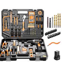 Cigar Accessories Household Electric Drill Electric Hand Tool Set Hardware Electrician Special Maintenance Multi-Function Toolbox Woodworking (Size : 8)