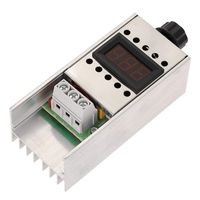 Voltage Regulator AC 220V 4000W High Power Motor Speed Controller SCR Electric Voltage Governor Dimmer Transformer Power