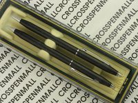 Cross Made in The USA Century Matte Satin Black Pen and 0.5MM Pencil Set
