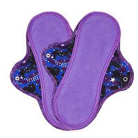 Lunapads Organic Cotton Mini Pantyliners, Cosmic Dancer