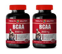 pre Workout for Weight Loss - BCAA 3000 MG - bcaa Train and Recover - 2 Bottles 240 Tablets