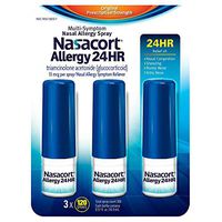 A Product of Nasacort Allergy 24hr Non-Drip Nasal Spray (120 sprays, 3 pk.)
