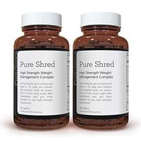 Pure Shred x 360 Tablets - (5 Leading Weight Management Ingredients - 1000mg per Tablet -2 Bottles of 180 Tablets - up to 1 Years Supply! SKU: PSHRED3x2