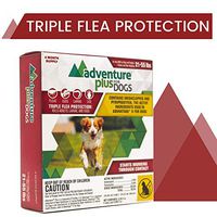Adventure Plus Triple Flea Protection for Dogs, Large, 21-55 lbs (4 Dose)