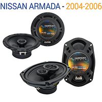 Compatible with Nissan Armada 2004-2006 Factory Speaker Upgrade Harmony R69 R65 Package New