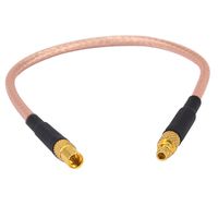 Pack of 2 RF RG316 Pigtail MMCX Male Antenna Connector to MMCX Female Coaxial Adapter Extension Cable 15cm