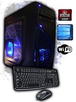AMD Quad-Core Gaming Desktop PC Computer 4.2GHz 2TB 16GB Radeon Windows 10