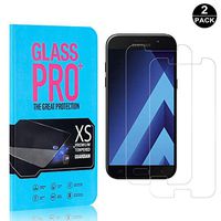 Bear Village Screen Protector for Galaxy A5 2017, Bubble Free, 9H Scratch Resistant HD Tempered Glass Screen Protector Film for Samsung Galaxy A5 2017, 2 Pack
