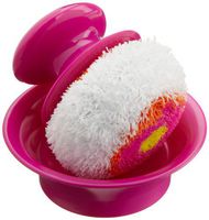 Casabella Mini Dish Scrubber with Holder
