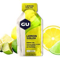 GU Energy Original Sports Nutrition Energy Gel, Lemon Sublime, 24 Count Box
