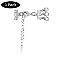 Aesybath Necklace Bracelet Connectors Jewelry Clasps Kit Connectors Perfect for Jewelry Necklace Bracelet (Necklace 1)