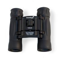 Levenhuk Atom 10x25 Ultra-Compact Binoculars with Fully Coated BK-7 Glass Optics for True-to-Life Images in Natural Colors