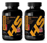Muscle gain kit - Male Enhancing Pills 760 MG - Muira puama bark - 2 Bottles (120 Tablets)