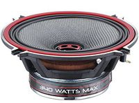 DS18 EXL-SQ5.25 - 5.25-Inch 3-OHMS High Sound Quality Speaker - Sleek Compact Design with A Chrome Finish - Superior Bass Response - 800 WATTS Max - SET OF 2