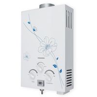 Denshine Tankless Water Heater, Portable 6L Instant Propane LP Gas Hot Water Heater, LCD Temperature Display, Auto Protection Advanced Energy-Saving Tankless- US Shipping, 3-6D Delivery