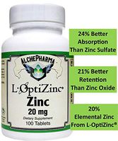 [New] AP L-OptiZinc® 20mg Zinc as Mono-Methionine 100 Tablets [ L-OptiZinc® is The only high-Potency zinc Supplement FDA Approved Safe for Human Nutrition.]