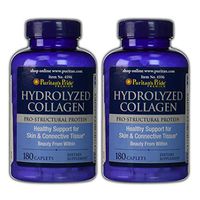 Puritan's Pride 2 Pack of Hydrolyzed Collagen 1000 mg Puritan's Pride Hydrolyzed Collagen 1000 mg-180 Caplets