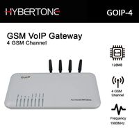 Anysun Quad Band GSM 4 Gateway 4 Channel GSM Voip Gateway Support VPN & IMEI change&SMS,4 GSM Chips (GoIP-4)