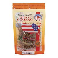 Hsu's Ginseng SKU 0033-2 | Wild Prongs, Fibers & Rhizomes | Wild American Ginseng | 许氏花旗参正野山參鬚與節 | 2 oz Bag, 西洋参, 野山參