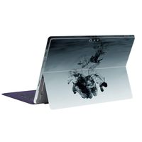 MasiBloom Protective Decal Sticker Premium Laptop Cover Skin for 12" 12.3 inch Microsoft Surface Pro 3 (for Surface Pro 3, Ink Painting 1- Grey)