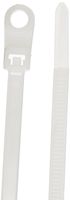 Hellermann Tyton T50MR9C2 Screw Mount Tie, 50 lbs. 8.5" Max Bundle Diameter 1.8", 10 Screw, PA66, Natural (Pack of 100)