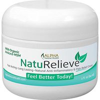 Organic Arnica & MSM Natural Pain Relief Cream Without All The Chemicals. Topical Analgesic. Other Benefits: Insect Bites, Poison Ivy